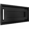 Kratka kominkowa WIND czarna 22x45